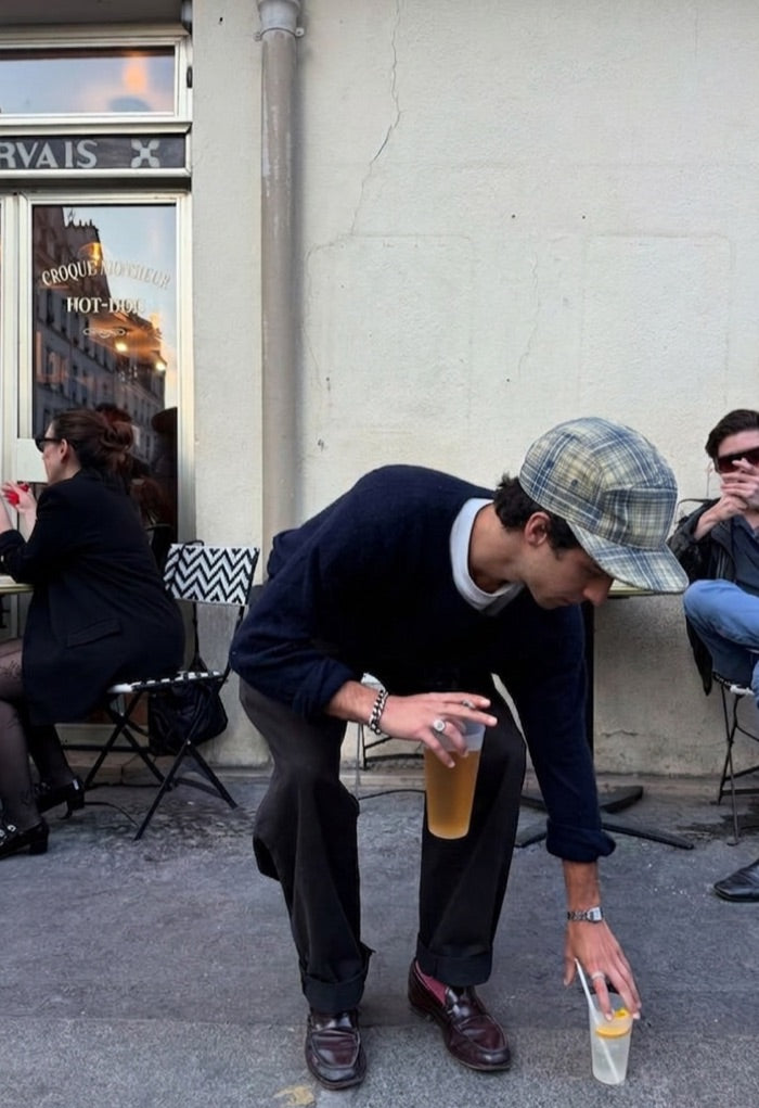 Person bär Isohel Flannel Cap